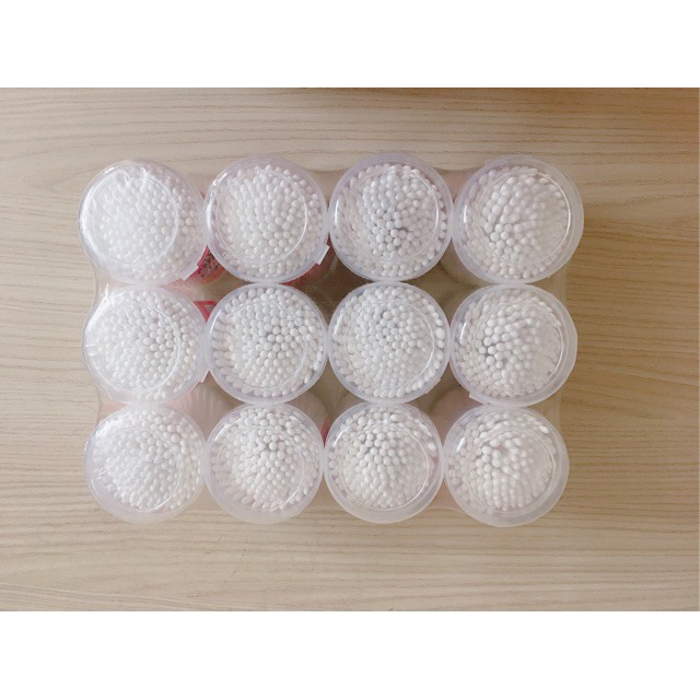 Lọ Tăm Bông Ngoáy Tai - Tăm Vệ Sinh Tai Cho Trẻ Em