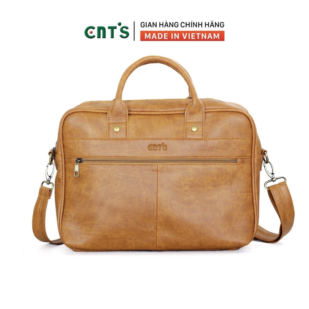 Cặp xách da công sở CNT HQ10 cao cấp