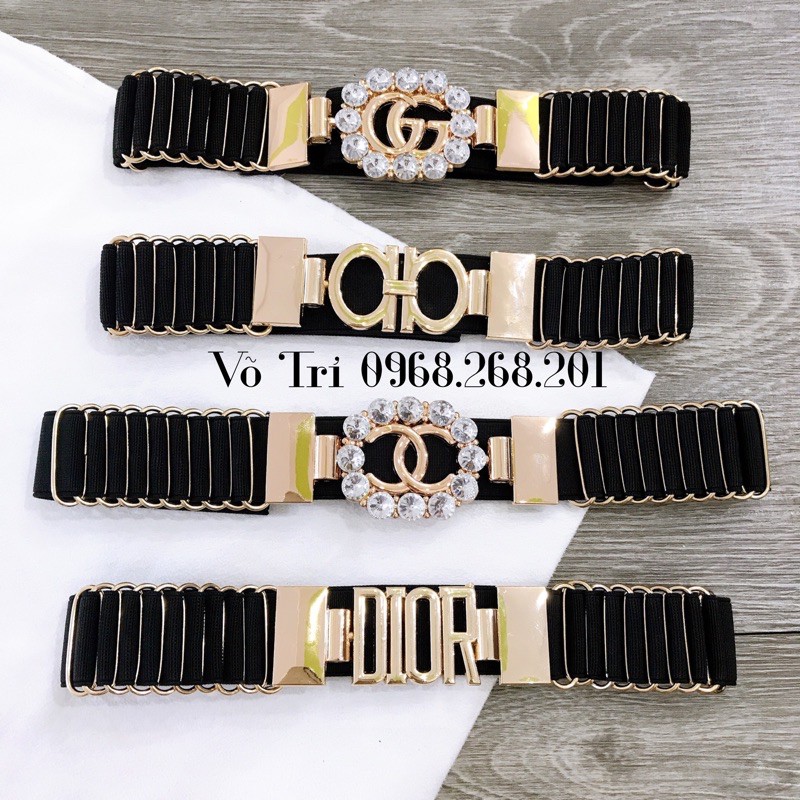 Thắt lưng , dây nịt cho váy đầm hoạ tiết