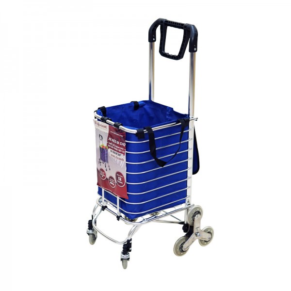 Xe kéo đi chợ, leo cầu thang Fujihome SC-260 - Tải trọng 60Kg - Bảo hành chính hãng 12T