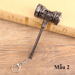 Móc khóa Đấu La Đại Lục - Hạo Thiên Chùy Đường Tam - Chất liệu kim loại không gỉ(Mẫu 2)