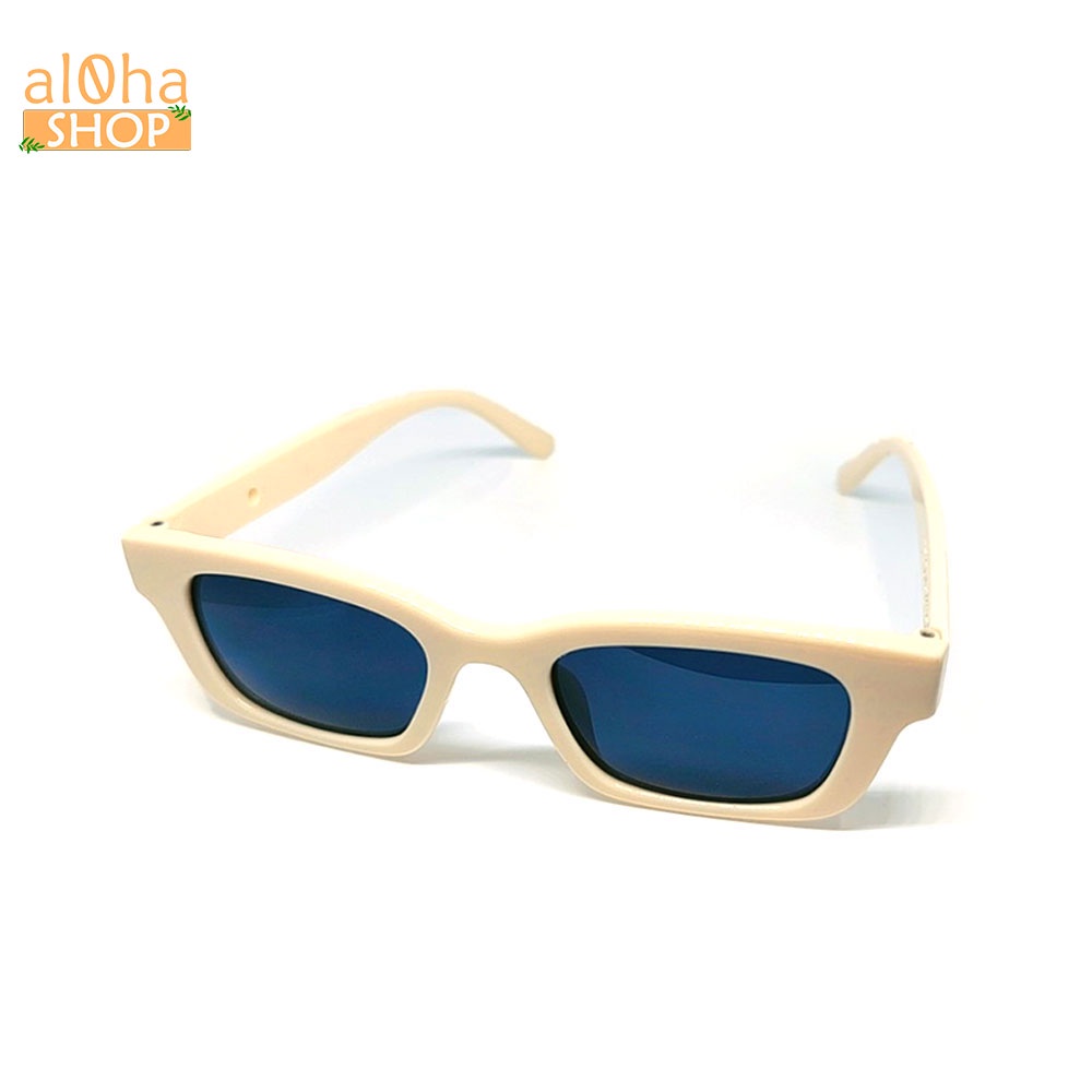 Kính mát thời trang chống nắng gọng nhựa chữ nhật K004 unisex nam nữ kính râm phong cách - al0ha Shop