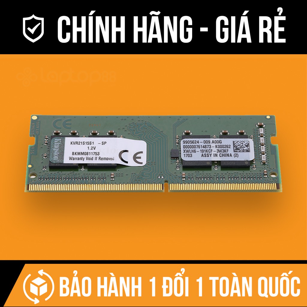 RAM Laptop DDR4 Kingston 2400Mhz - 2666Mhz -3200Mhz Phân phối chính hãng Vĩnh Xuân | BigBuy360 - bigbuy360.vn