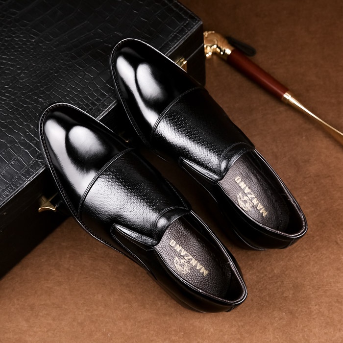 Giày nam đẹp da thật Manzano phong cách doanh nhân sang trọng đẳng cấp M66882