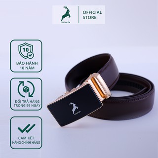 Thắt lưng nam thời trang hàn quốc - Dây lưng nam cao cấp da PU bảo hành 10 năm THE GLEN TG115