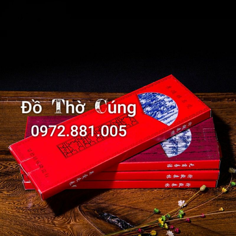 Đũa Sứ thờ màu xanh lam (10 đôi)