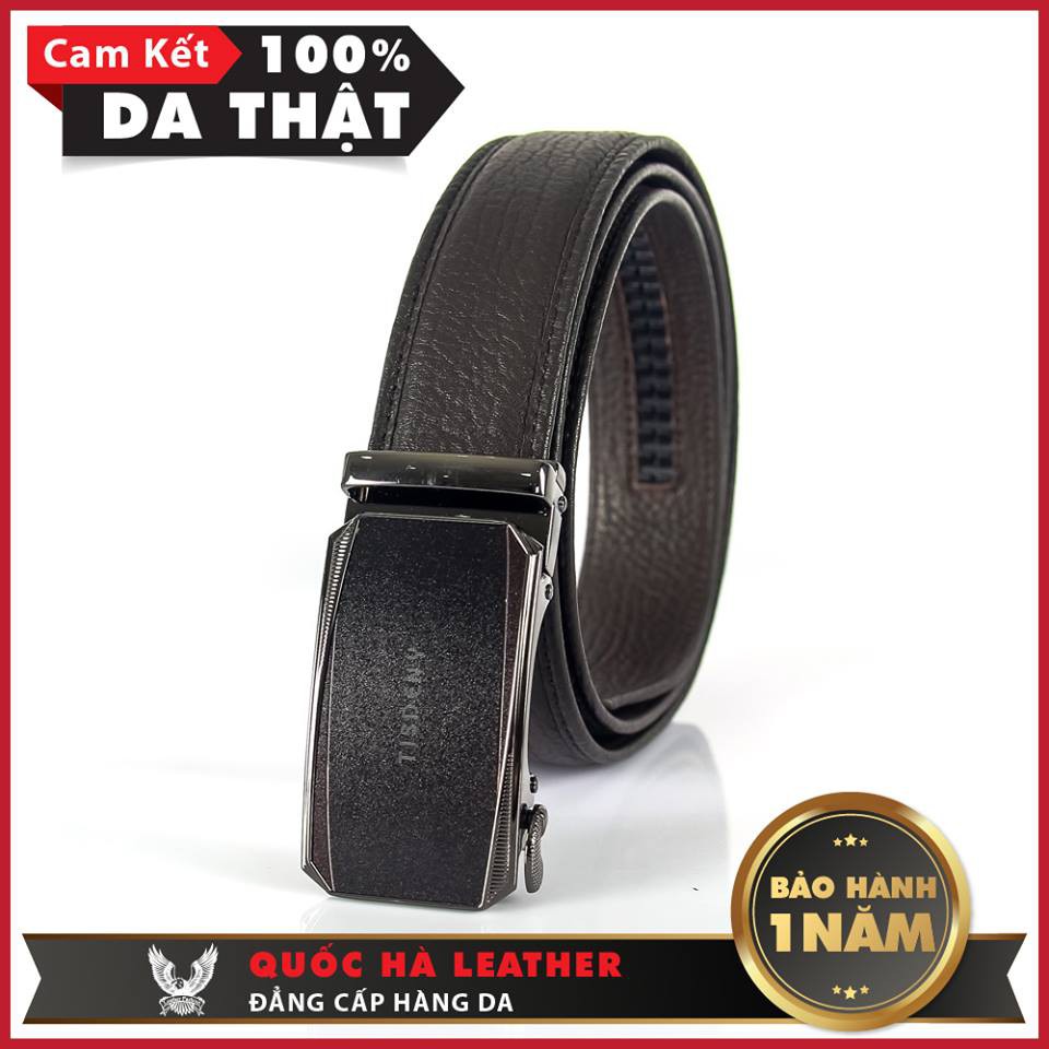Dây Nịt - Thắt Lưng Da Bò Tisdeny 4p Cho Nam Màu Nâu