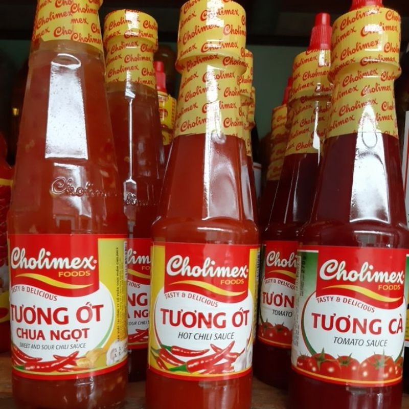 Tương cà, ớt, chua ngọt Cholimex