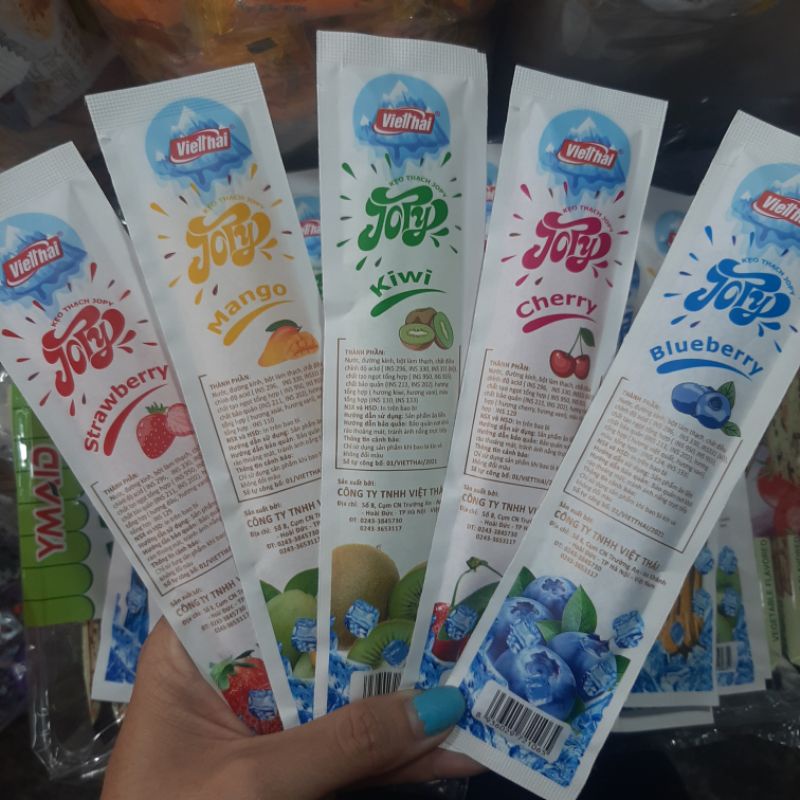 THẠCH RAU CÂU ZAI ZAI JOPY THANH DÀI VIỆT THÁI 1KG