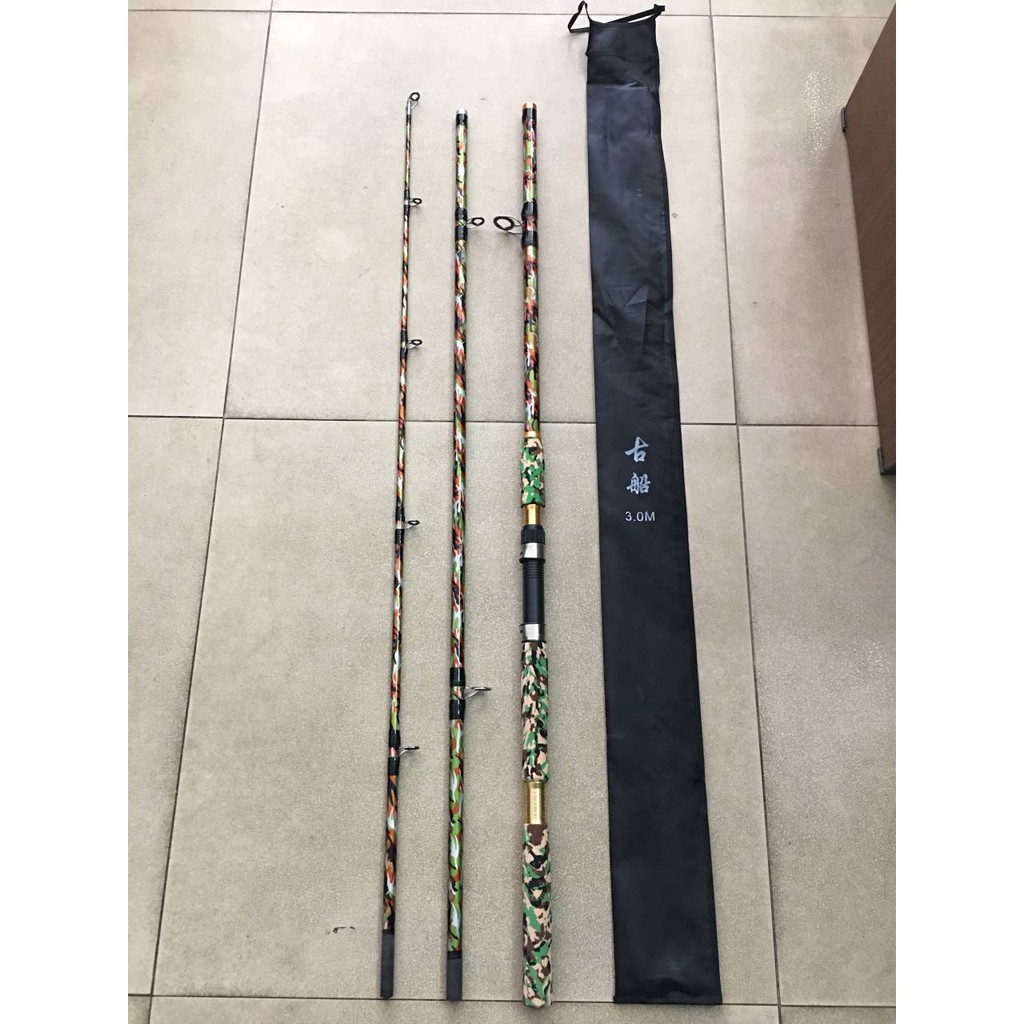 CẦN CÂU CARBON HOA VĂN * BỌNG