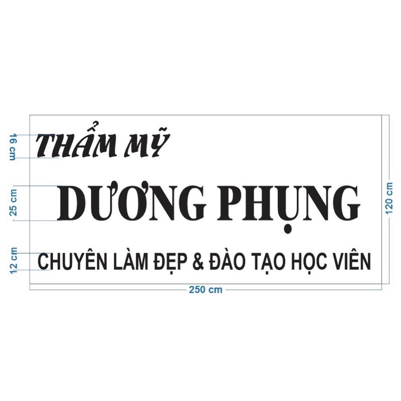 cắt chữ alu gương vàng theo yêu cầu