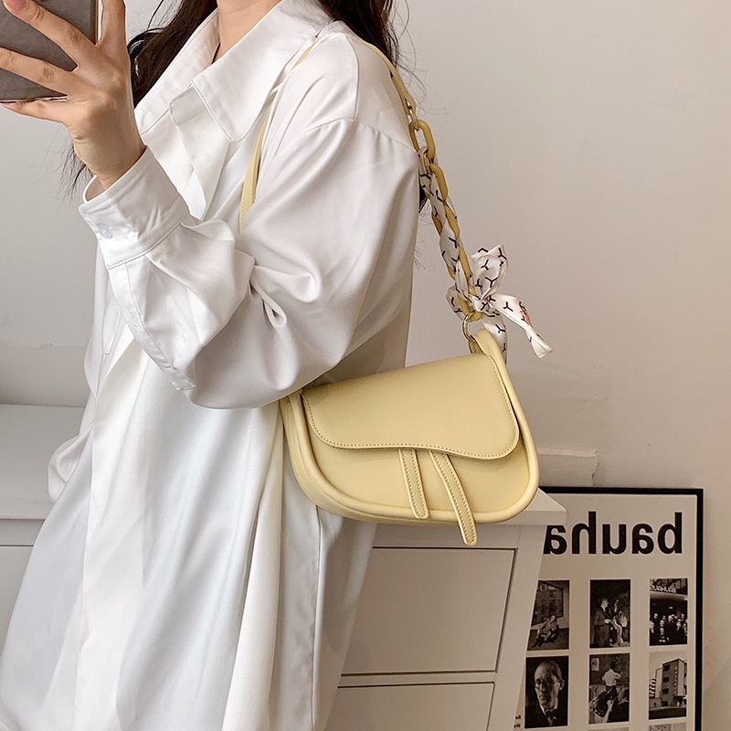 IELGY Túi Đeo Vai Thời Trang Dễ Phối Đồ Cho Nữ