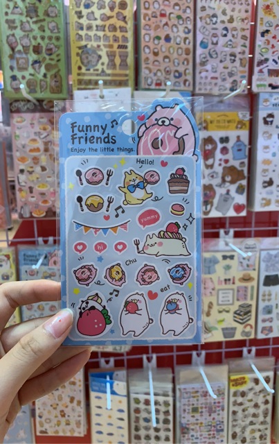 Sticker Funny Friends