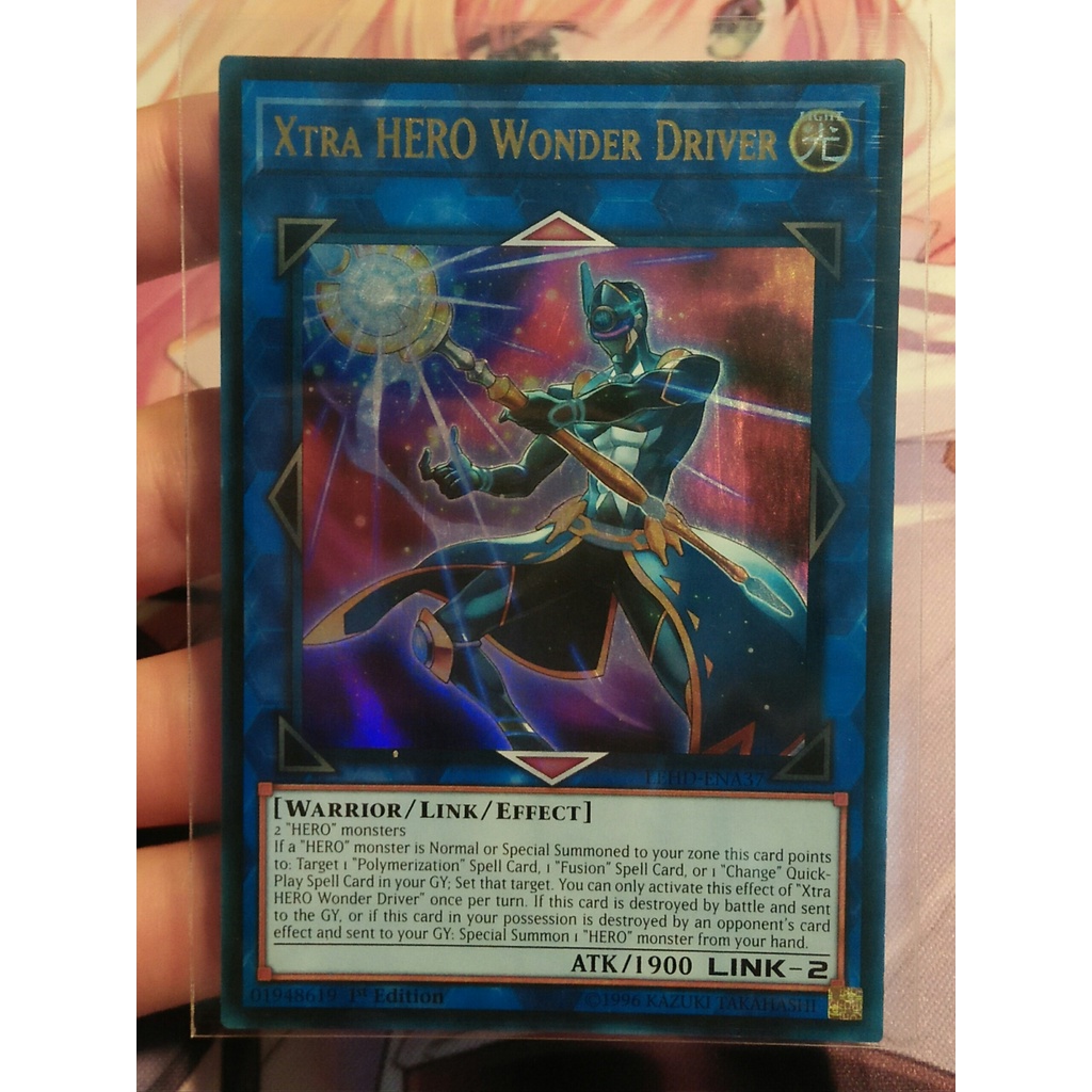 Thẻ Bài Yugioh: Xtra HERO Wonder Driver LEHD-ENA37