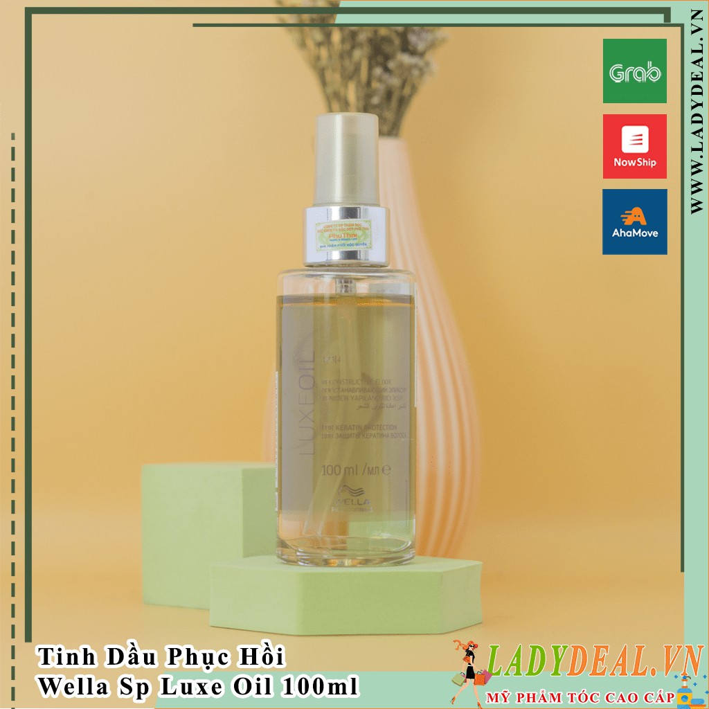 [ Ladydeal.vn ]Tinh Dầu Phục Hồi Tóc Wella Sp Luxe oil 30ml - 100ml