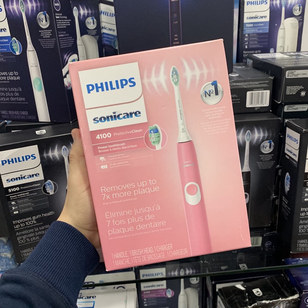 Bàn chải điện Philips Sonicare 4100, Philips 5100 - Bảo hành 2 năm