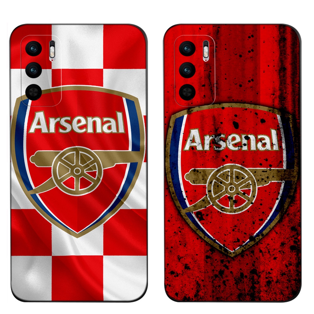 Ốp Điện Thoại Dẻo Họa Tiết logo Đội Bóng arsenal Cho realme c2 c3 c11 c12 c15 c17 c20 c21 5 5i 5s 8 8 pro Xtor103 Mới
