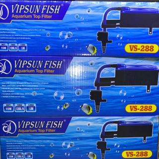 Bộ máng máy bơm lọc nước Vipsun vs-288 /15w | Bộ máng lọc + 1 Bông lộc