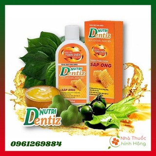Nước súc miệng ngăn ngừa viêm lợi Nutri Dentiz 250ml mẫu mới