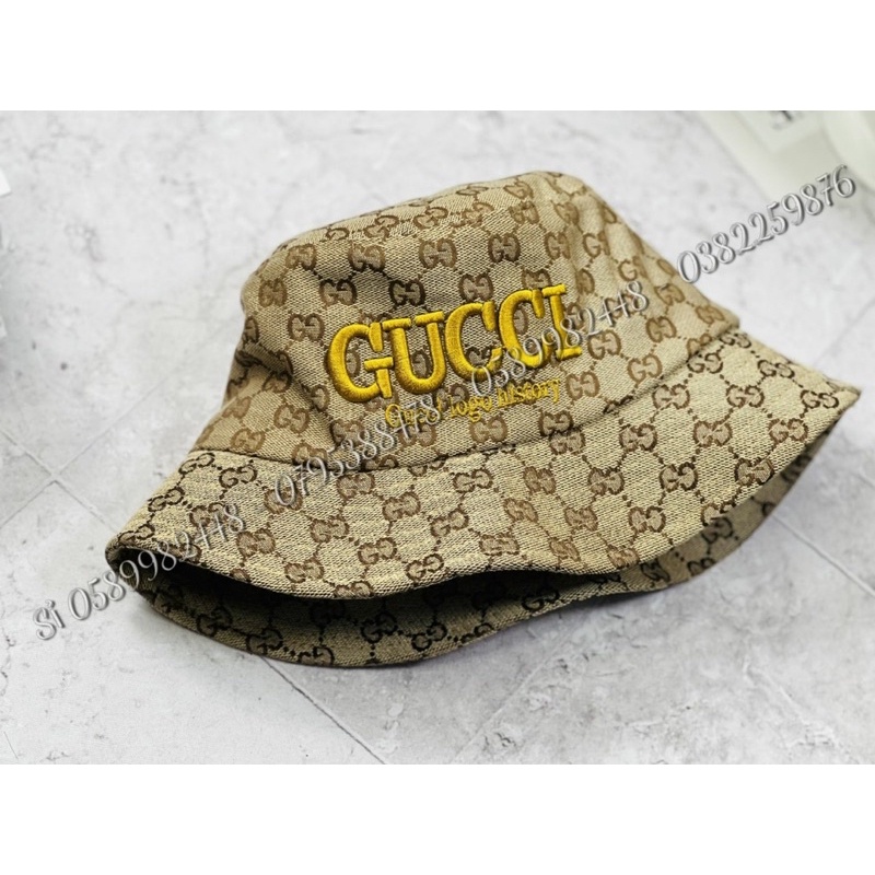 MŨ BO BUCKET IN gg THÊU GX NỔI NAM NỮ FROM CHUẨN SIÊU ĐẸP NAWNG ĐỘNG - NÓN TAI BÈO NAM NỮ