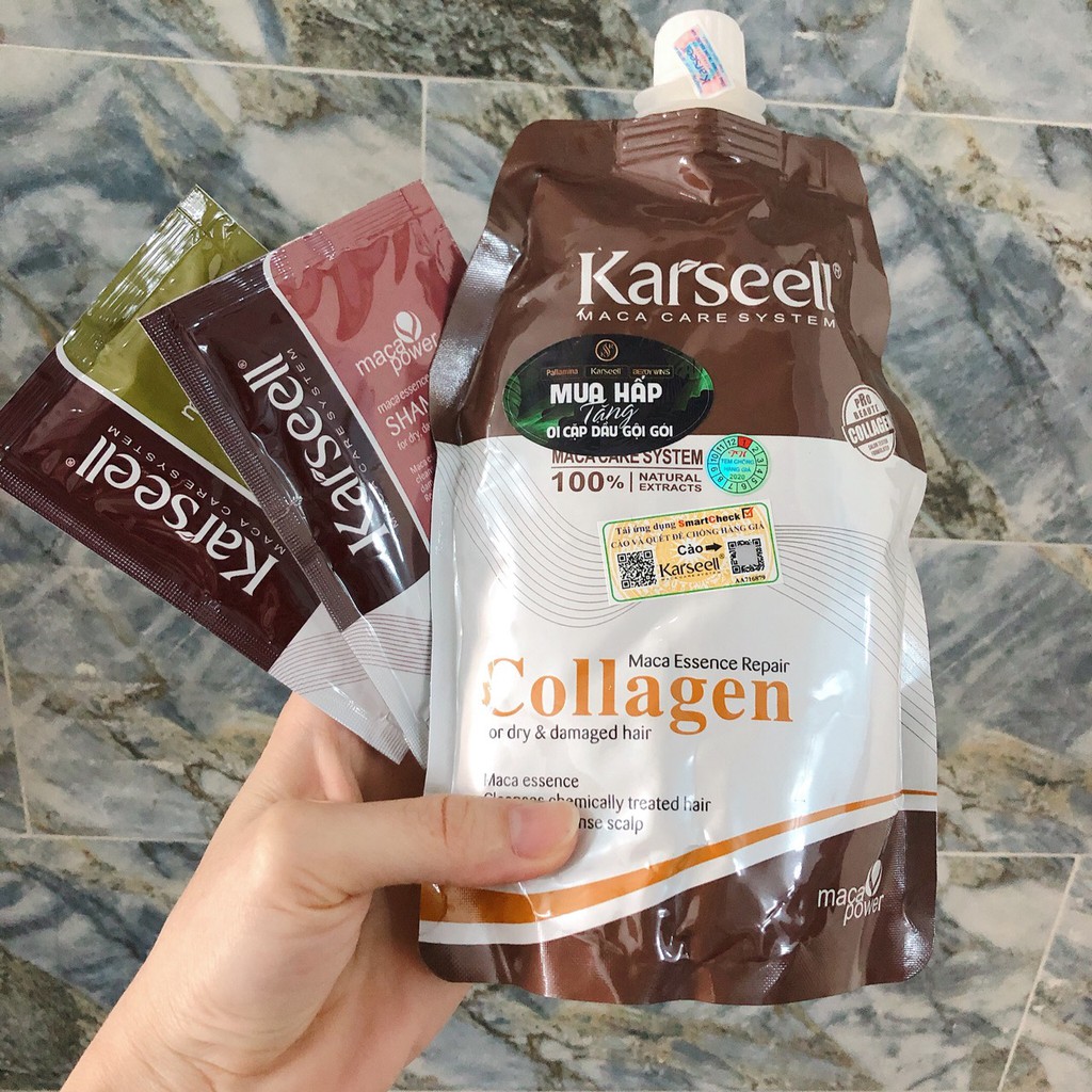 DẦU HẤP Ủ XẢ TÓC COLLAGEN KARSEELL CHÍNH HÃNG 500ML