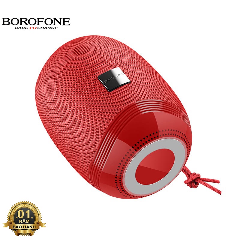 Loa Bluetooth Borofone BR6 nhỏ gọn Bass mạnh mẽ, to rõ, hỗ trợ di động không dây 5.0 kết nối 2 loa cùng lúc - Chính hãng