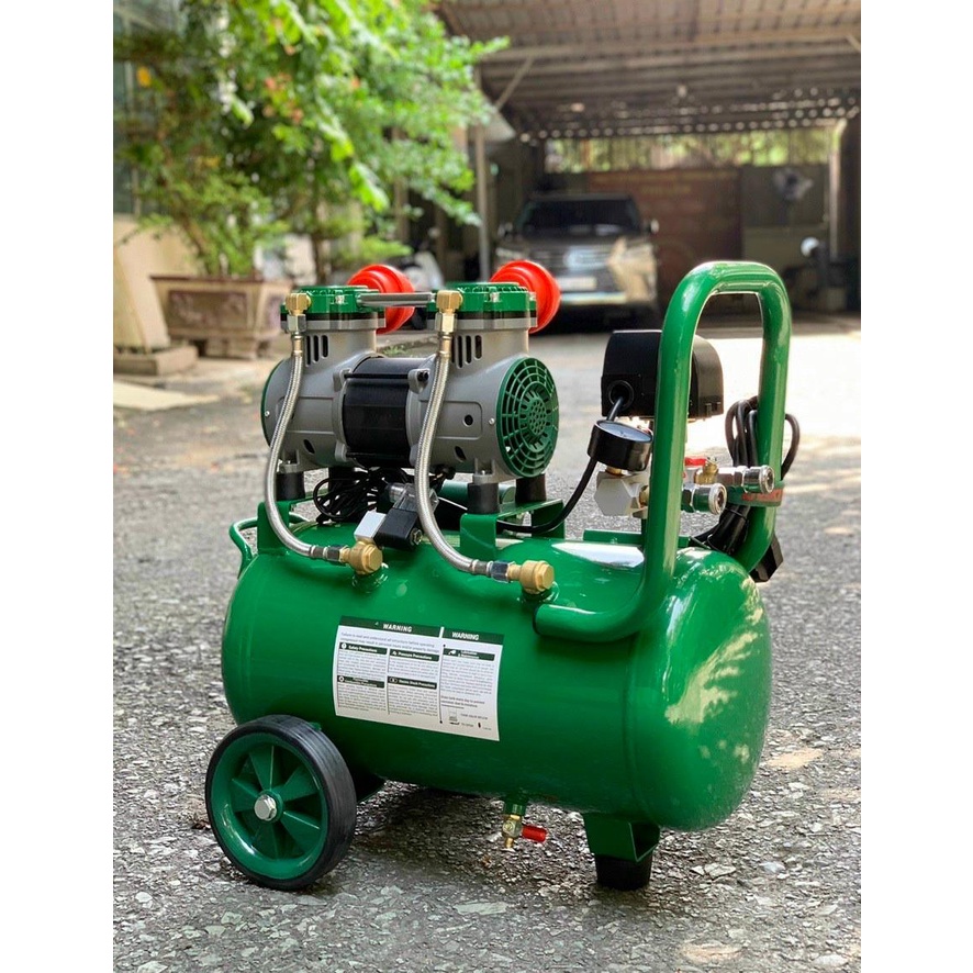 Máy nén khí không dầu 25L DEKTON DK-AC2930, công suất 1,5HP, mẫu mới