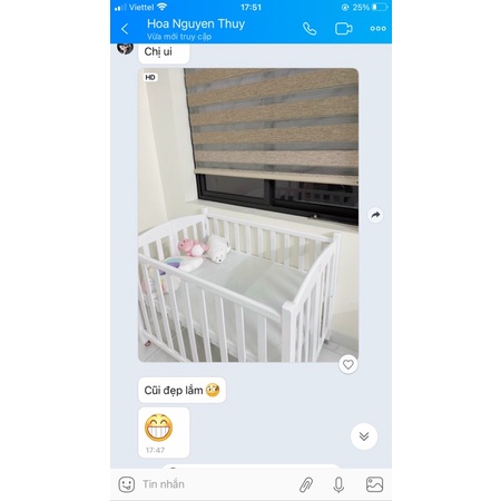 Nôi cũi gỗ quế kèm đệm