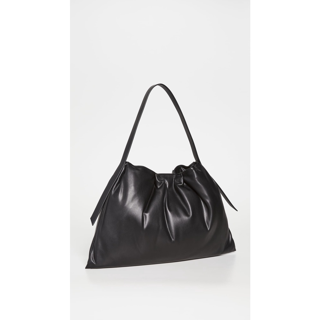 Túi Simon Miller Black Vegan Leather Puffin Tote, chính hãng