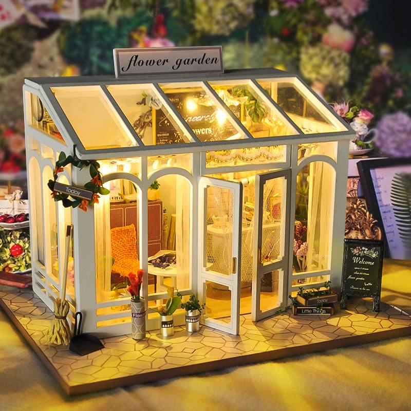 Bộ Đồ Chơi Lắp Ráp Mô Hình Nhà Búp Bê diy