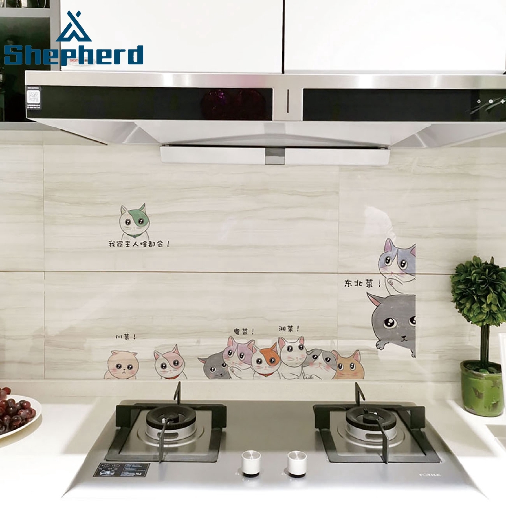 Shepherd Miếng Sticker Dán Tường Chống Dầu Dành Cho Nhà Bếp