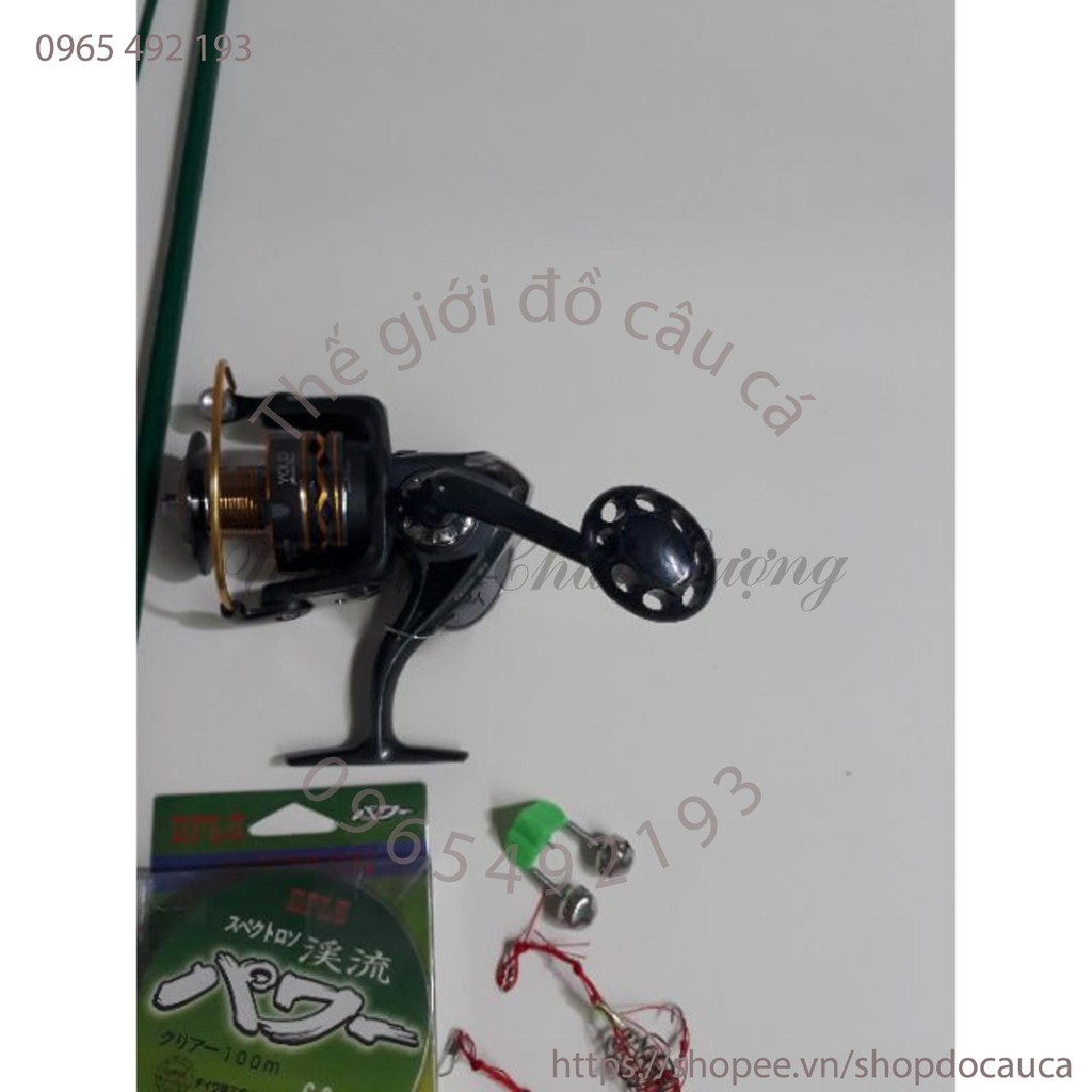 Combo bộ cần câu 2 khúc máy CS kèm phụ kiện ( rẻ vô địch )