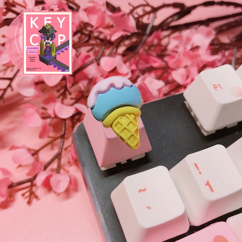 Keycap lẻ bàn phím cơ que kem
