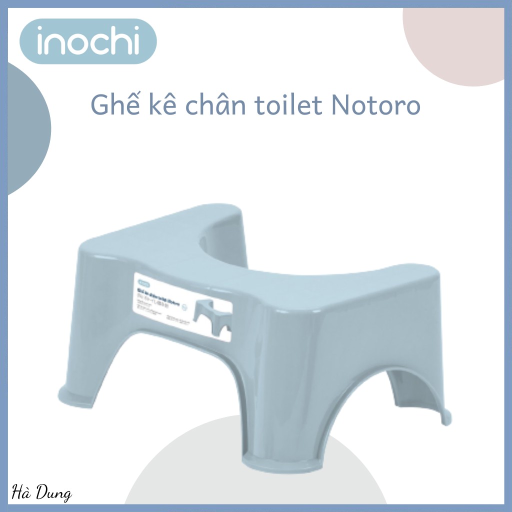 Ghế Kê Chân Toilet, Ghế Kê Chân Bồn Cầu Chống Táo Bón NOTORO Inochi