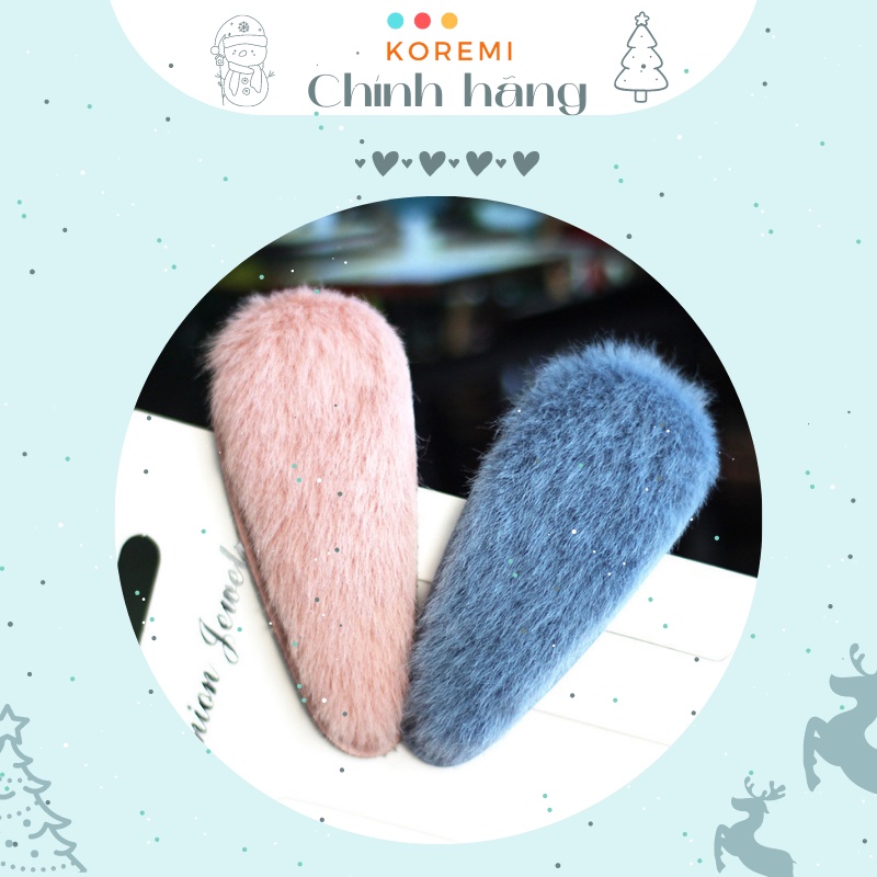 [New Trend] Kẹp Tóc Style Thu Đông Nhiều Màu