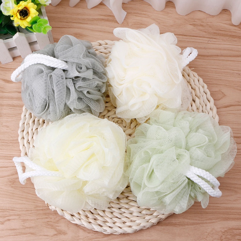[Hàng mới về] Bông tắm xốp lưới kích thước lớn tẩy tế bào chết mới