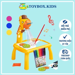 Bàn Vẽ Thông Minh Cho Bé, Đồ Chơi Bàn Đèn Chiếu Cho Bé Từ 1 - 6 Tuổi Cỡ Lớn TOYBOX