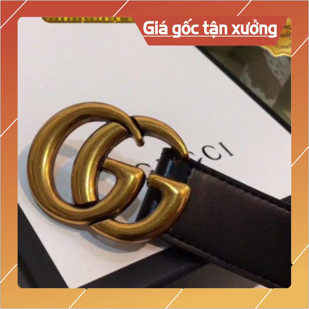 Sản phẩm bán chạy [HÀNG CAO CẤP ] Thắt Lưng Nữ GC, Dây Lưng Nữ GC Siêu Sang Chảnh Chất Liệu Da Thật - Dây Nịt Nữ Cao Cấp