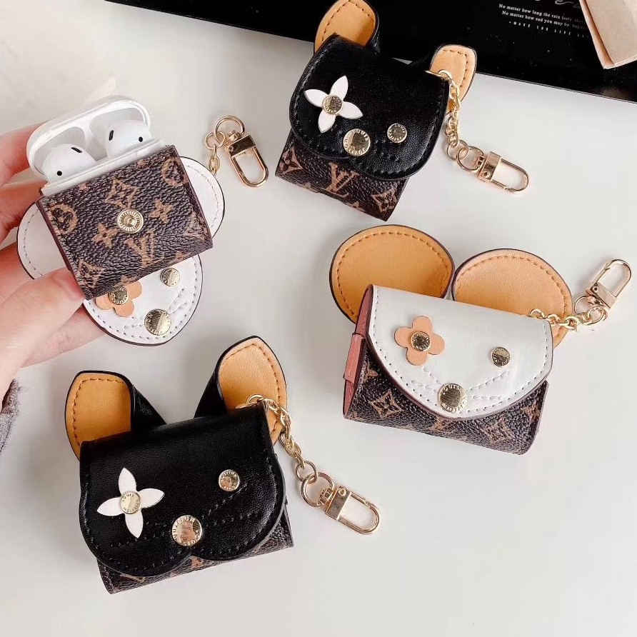 Vỏ Bảo Vệ Hộp Sạc Tai Nghe Airpods 1 / Pro Hình Mèo Và Chuột Màu Trắng Đen | BigBuy360 - bigbuy360.vn