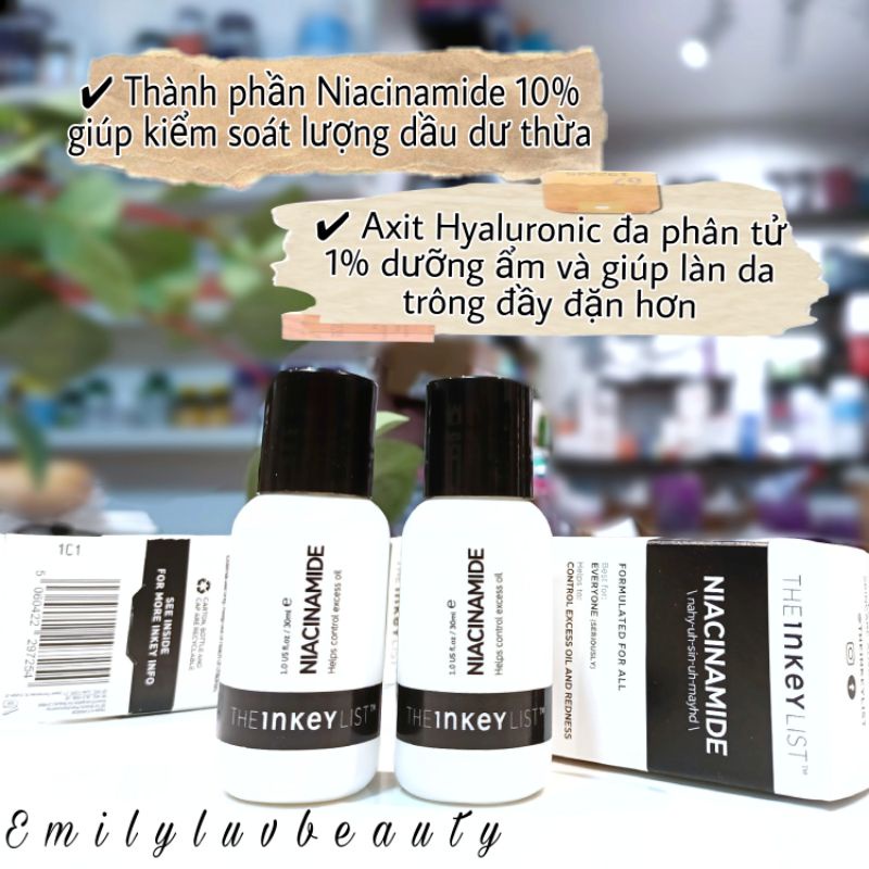 Serum The Inkey List Niacinamide 30ml