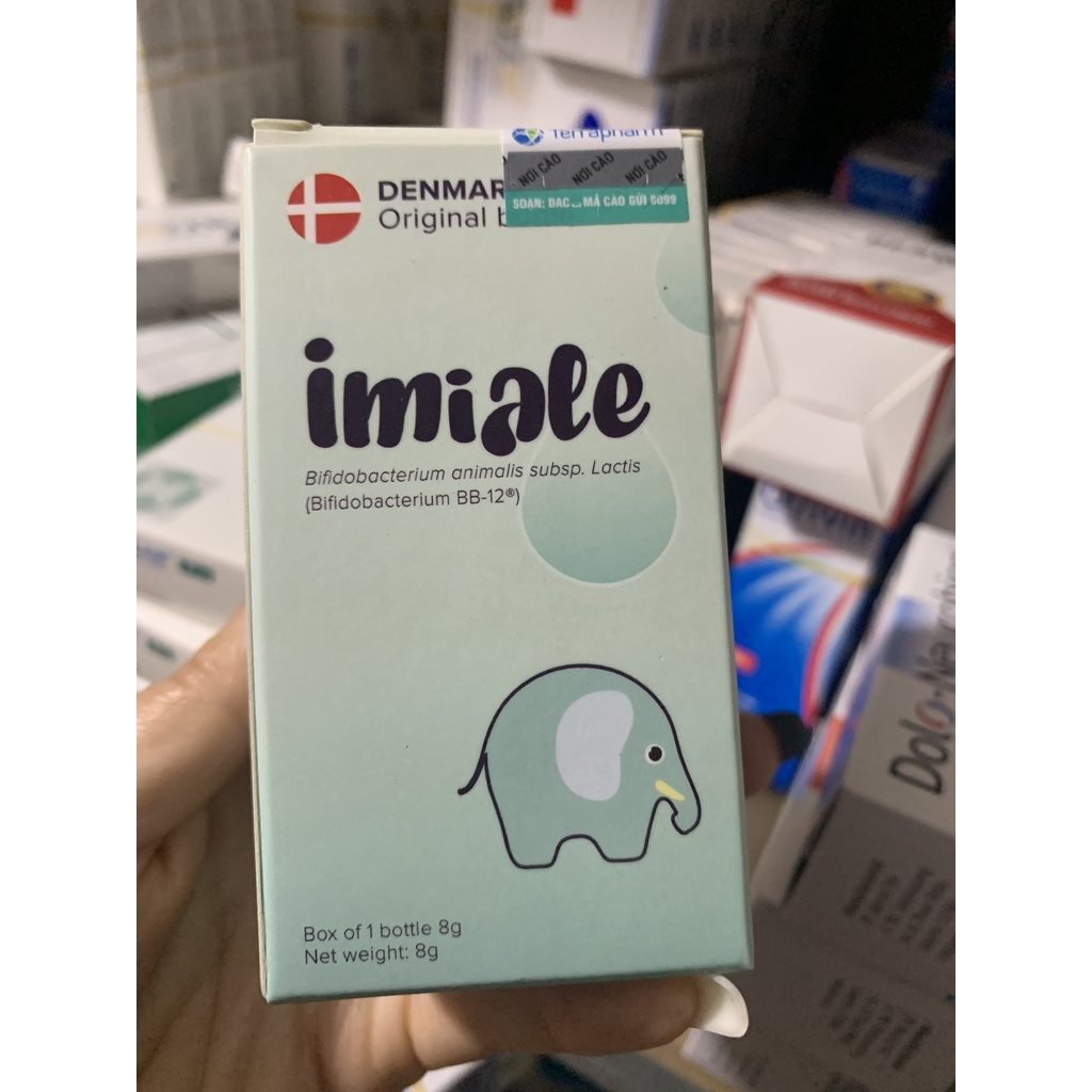 Imiale lợi khuẩn sống giúp bé tiêu hóa tốt, hết táo bón, nôn trớ, tiêu chảy hàng Đan Mạch