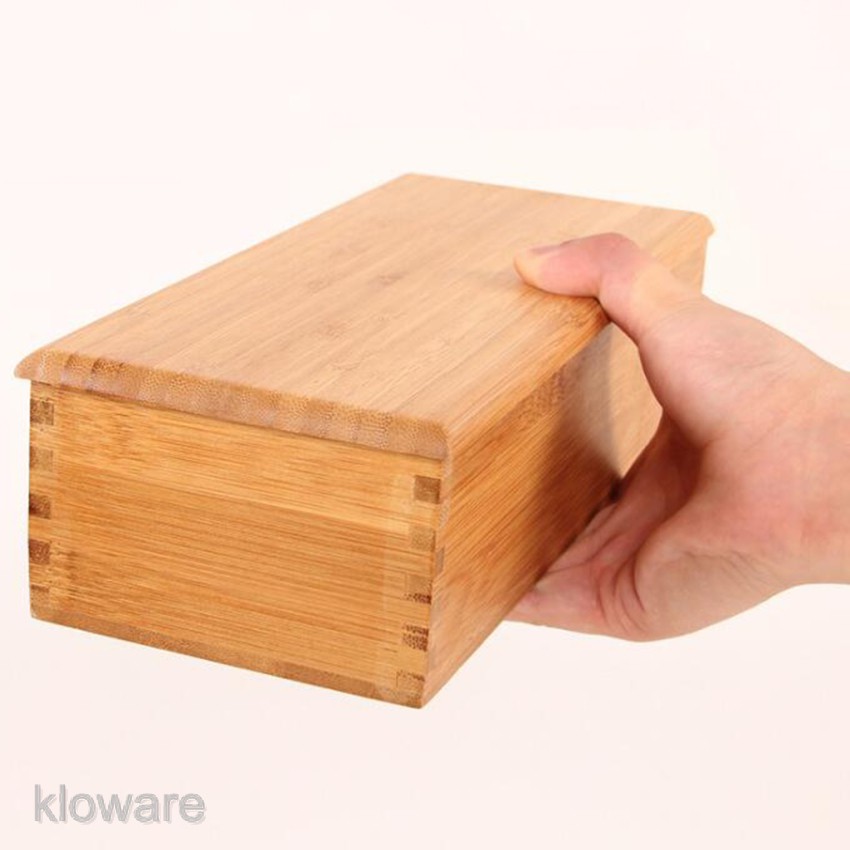 Hộp đựng muỗng đũa bằng tre