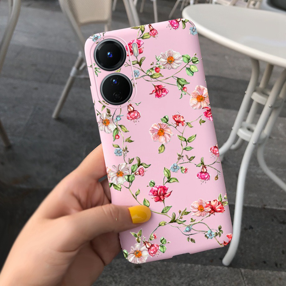 Ốp Điện Thoại Silicon Mỏng Họa Tiết Phi Hành Gia Cho Vivo Y16 2022 Y16 Y 16 4G