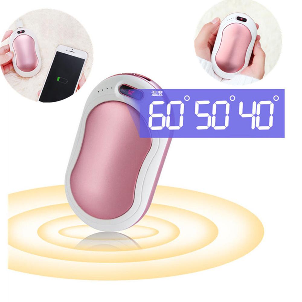 .Thiết Bị Sưởi Ấm Tay 3 Mặt 4 Trong 1 Mini Cổng Sạc USB
