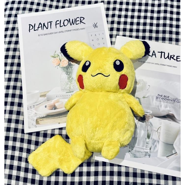 Gấu bông PKM Poke mon Pikachu classic mập đáng yêu 10-15cm BooBooBear