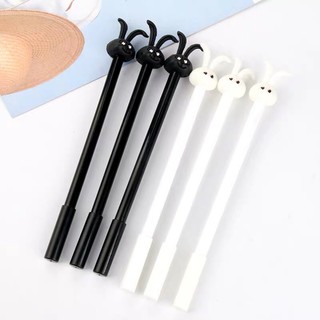 Bút viết thỏ đen thỏ trắng mực đen