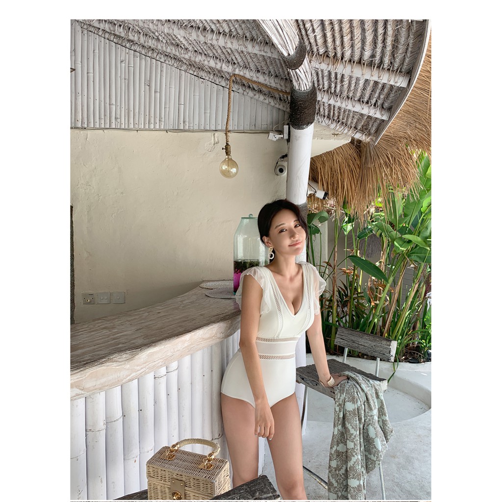 Bộ Bikini Màu Trắng Thiết Kế Quyến Rũ Thời Trang Mùa Xuân | BigBuy360 - bigbuy360.vn