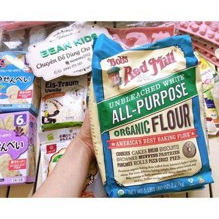 Bột mì đa dụng hữu cơ Bob's red mill k tẩy trắng