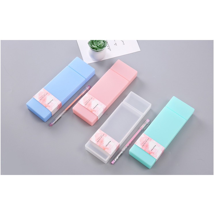 HỘP ĐỰNG BÚT ĐƠN GIẢN PASTEL