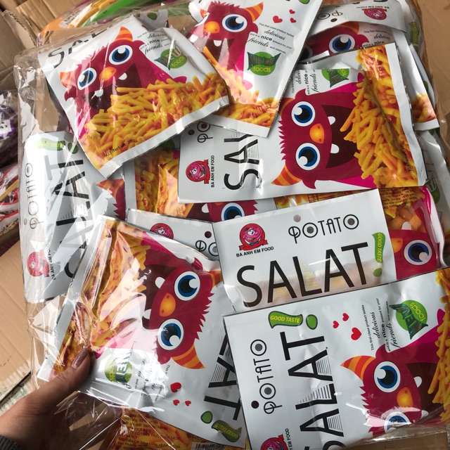 Sỉ bich bim snack SALAT ( bịch 30 gói)